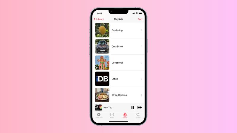 Personalize a arte da capa da sua lista de reprodução no Apple Music